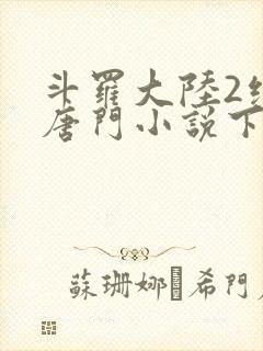 斗罗大陆2绝世唐门小说下载封面