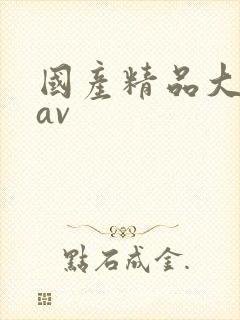国产精品大屁股av