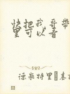 快把我哥带走哪里可以看