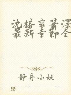 沈榕宁萧泽小说最新章节全文阅读