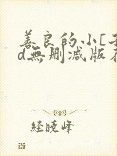 善良的小[子hd无删减版在线观看封面