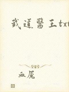 武道医王txt