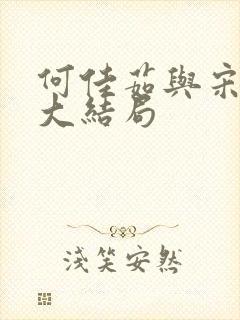 何佳茹与宋总的大结局
