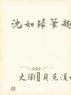 沈如归笔趣阁