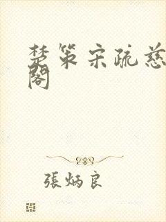 楚策宋疏慈笔趣阁