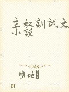 主奴训诫文现代小说