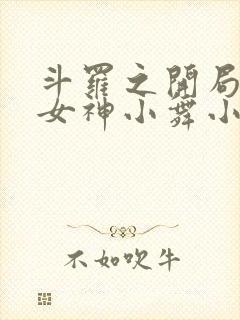 斗罗之开局签到女神小舞小说说书封面