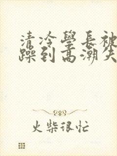 清冷学长被爆c躁到高潮失禁漫