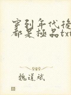 穿到年代后全家都是极品txt免费下载