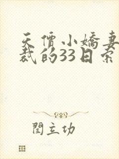 天价小娇妻,总裁的33日索情