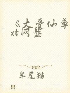 《大爱仙尊》txt网盘封面