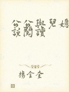 公公与儿媳的小说阅读