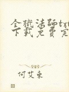 全职法师txt下载免费完整版封面