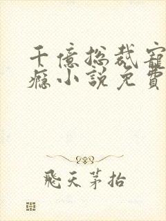 千亿总裁宠妻成瘾小说免费阅读封面