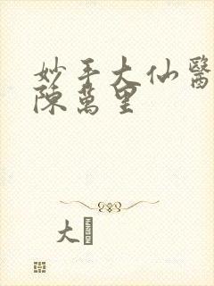 妙手大仙医小说陈万里