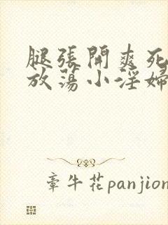 腿张开爽死你个放荡小淫妇文