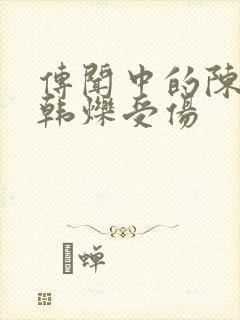 传闻中的陈芊芊韩烁受伤封面