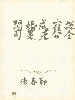 闪婚成宠总裁上司是老公全集