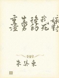 重生后我嫁给了渣男的死对头