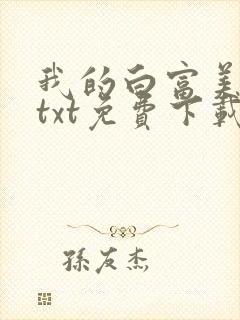 我的白富美老婆txt免费下载