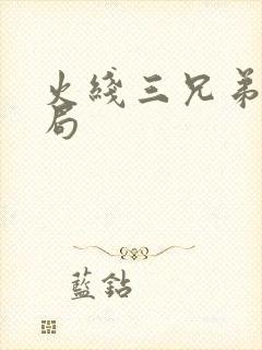 火线三兄弟大结局封面