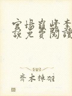 官场巅峰李霖小说免费阅读封面