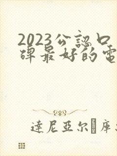 2023公认口碑最好的电视剧排行榜