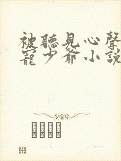 被听见心声的团宠少爷小说封面