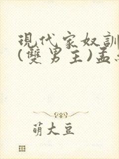 现代家奴训诫文(双男主)孟秋封面