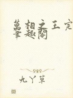 万相之王完整版笔趣阁