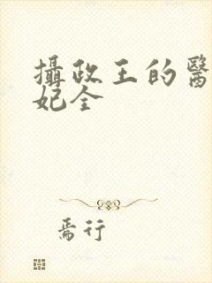 摄政王的医品狂妃全