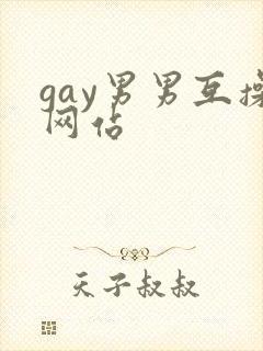 gay男男互操网站