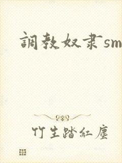 调教奴隶sm文