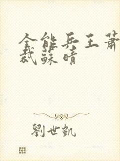 全能兵王萧晨总裁苏晴
