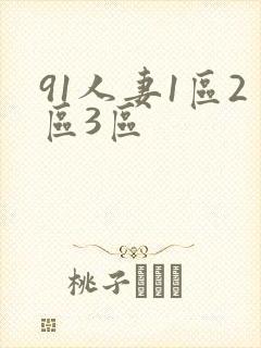 91人妻1区2区3区