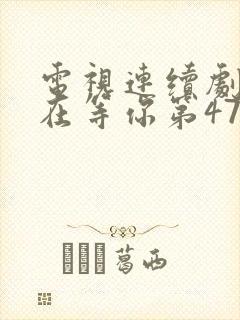 电视连续剧妈妈在等你第47集