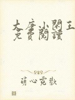 大唐小闲王李慎免费阅读