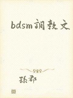bdsm调教文封面