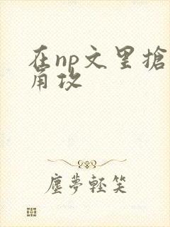 在np文里抢主角攻