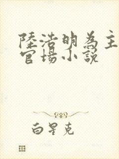 陆浩明为主角的官场小说