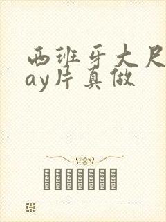 西班牙大尺度gay片真做