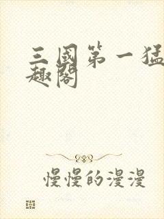 三国第一猛将笔趣阁