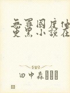 无罪国度他比夜更黑小说在线阅读封面