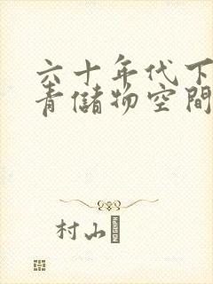 六十年代下乡知青储物空间