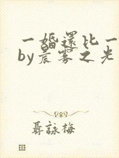 一婚还比一婚高by晨雾之光完整版