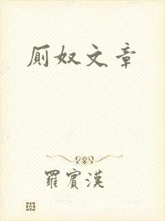 厕奴文章