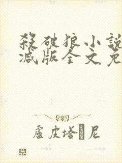 杀破狼小说无删减版全文免费阅读封面