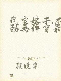 我家娘子,不对劲无弹窗最新章节封面