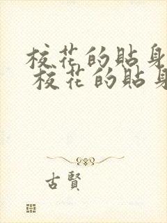 校花的贴身高手 校花的贴身高手封面