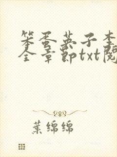 笨蛋英子李力雄全章节txt阅读